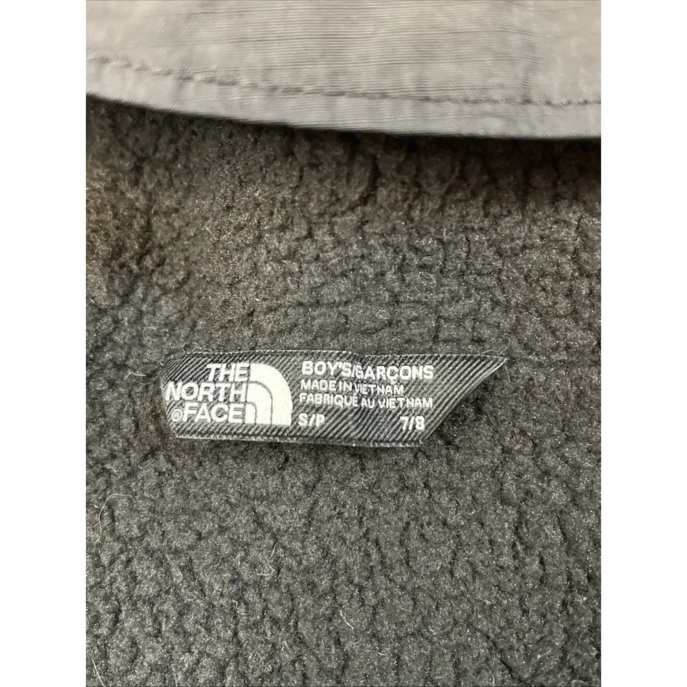 The North Face Kids Small 7/8 DryVent Hooded Jacket Fleece Lined Yelllow